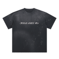 Paint Splatter JESUS LOVES YOU T-SHIRT
